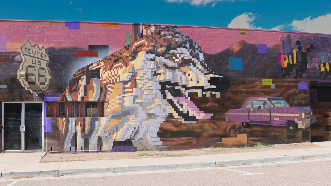 Route 66 Remixed: An Art-Fueled Road Trip includes a stop at UNM's